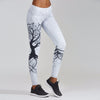 Tree Print High Waist Sports Leggings Push Up Leggings Sport Women Fitness Gym Clothing High Elastic Breathable Yoga Pants