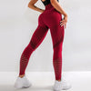 NORMOV Leggings For Fitness Seamless Leggings High Waist Yoga Pants Fitness Women Workout BreathableTights Training Pants 2019
