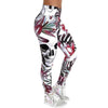 Women Sweatpant Fashion Skull Printed Skinny Slim High Waist Yoga Leggings Pants Leggings Sport Women Fitness Spodnie Damskie#30