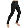 Women Solid Workout Out Pocket Leggings Fitness High Waist Fitness Tights Slim Sports Gym Running Yoga Athletic Pants 2019